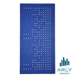 Módulo Absorbente Soft Acoustics Wall Perforado Arly Acoustics 9mm 60cmx60cm