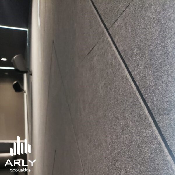 Panel Absorbente Soft Acoustics Wall Diseño Geometrico Arly Acoustics 9mm 60cmx60cm - Image 2