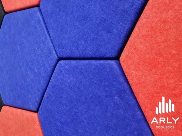 Panel Absorbente/Resonador Hexagonal Soft Acoustics Cover Arly Acoustics 4cm 110cmx95cm - Image 5