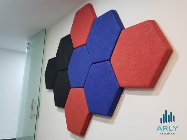 Panel Absorbente/Resonador Hexagonal Soft Acoustics Cover Arly Acoustics 4cm 110cmx95cm - Image 3