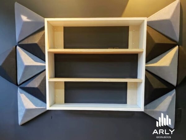 Panel Absorbente/Resonador Piramidal Soft Acoustics Cover Arly Acoustics 4cm 39cmx34cm - Image 3