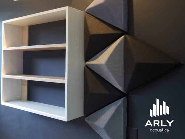 Panel Absorbente/Resonador Piramidal Soft Acoustics Cover Arly Acoustics 4cm 39cmx34cm - Image 4