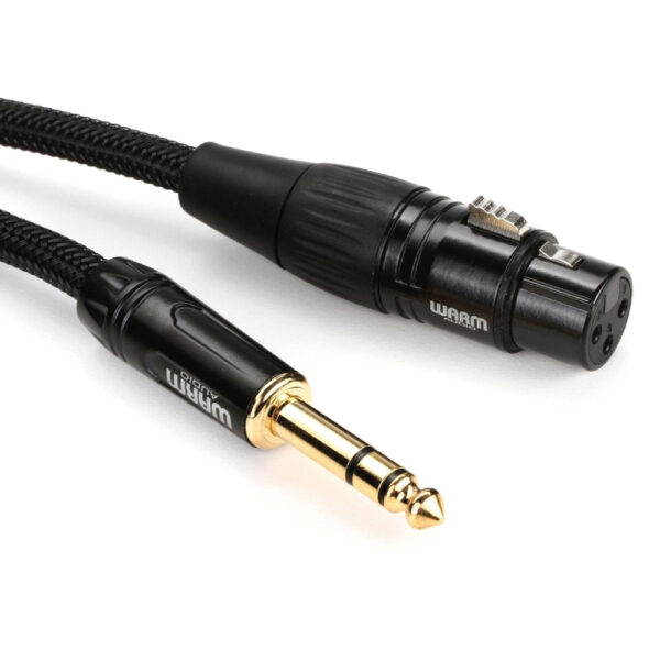 Cable TSm a XLRf Warm Audio Premier Series 20' (6m)