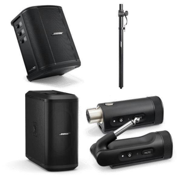 Bose KIT 7 - Sistema S1 Pro+ con Sub1 y 2 Transmisores inalambricos