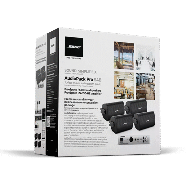 Bose Audio Pack Pro S4W - Negro